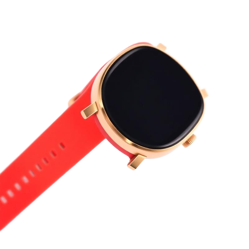 iWatch Round Coral Gold